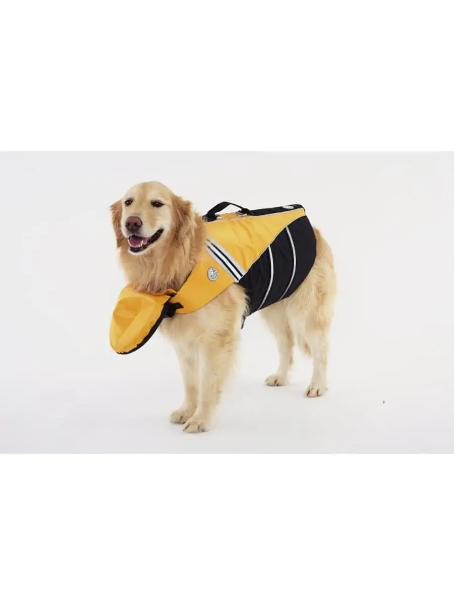 Doggles FDJAMD03 Medium Flotation Jacket - Yellow