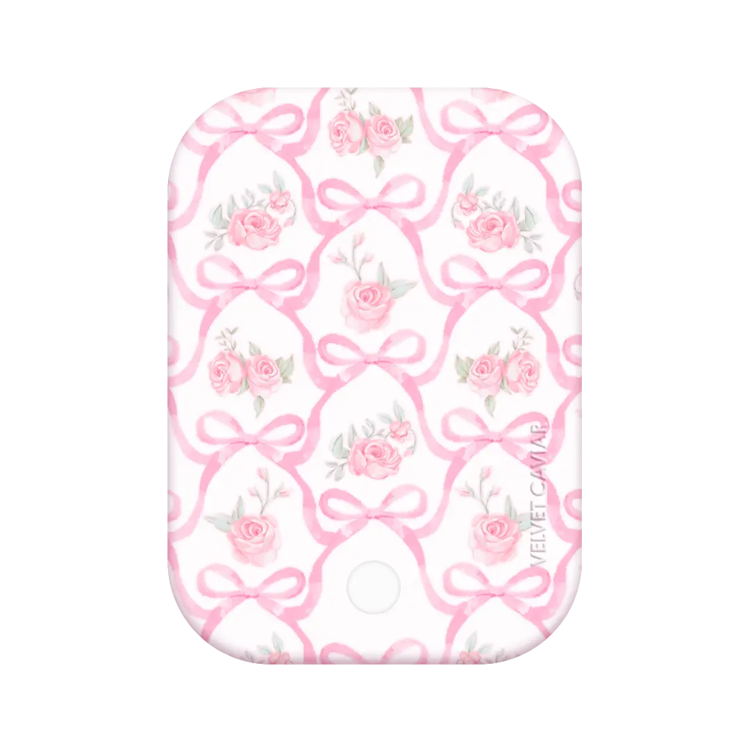 Lovely Pink Bows MagSafe Battery Power Pack