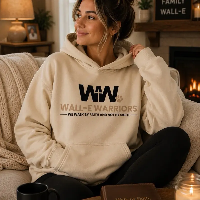 Sand color Wall-E Warrior Unisex Hoodie