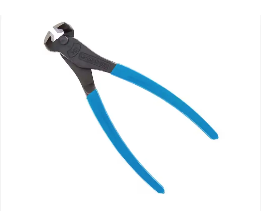 Channel Lock 7-1/2 in. Cross Cutting Pliers with End Cutter 357, Durable Tool with Channellock Blue Grips, Electronic Coating for Rust Prevention