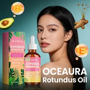 OCEAURA Cyperus Rotundus Oil - Post Hair Removal Soothing, Gentle & Moisturizing Skin Care Oil
