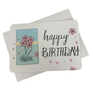 "Happy Birthday" Cards - Handwritten and created by kimiko