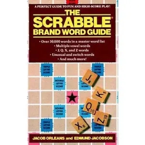 USED-Scrabble Brand Word Guide by Jacob Orleans (Unknown)