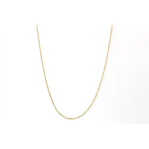 Cable Chain Necklace - 14k Yellow Gold - 1.2 mm