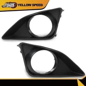 Fit For 2009-2010 Toyota Corolla Fog Light Trims w/ Hole Set Pair Left & Right