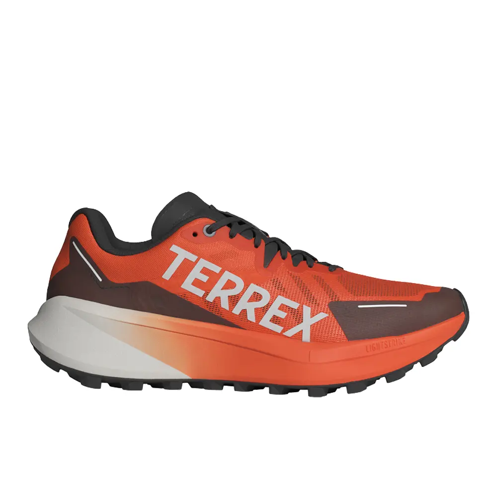 adidas Mens Terrex Agravic 3 Trail Running Sneakers Shoes - Orange
