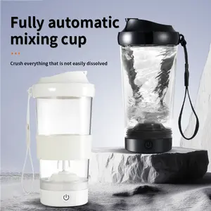 Electric protein powder shaker cup, USB charging cup, 530ml automatic shaker cup, anti-caking automatic stirring, can be used for stirring milk, coffee, protein powder, suitable for fitness and outdoor sports essential products