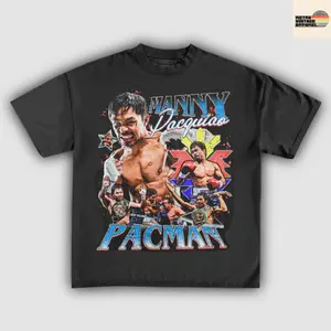 Adults and Youth MANNY PACMAN Graphic T-Shirt, summer tee, vintage y2k, graphic tees, Bootleg Boxing tshirt, Sport Boxing Fan Tee, mens clothing, youth boys clothing, kids clothing, streetwear