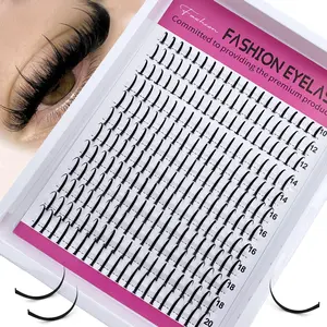200pcs Spike Lash Extension Eyelash Clusters, Manga Cluster Eyelash 14-20mm, Anime Lash Clusters, Spiky D Curl Fairy Lashes, Diy False Eyelashes