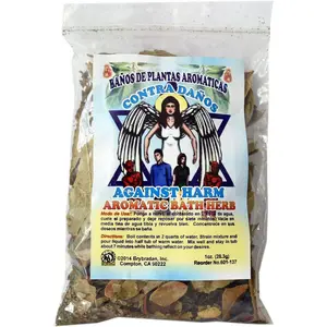 1 PC Aromatic Soothing Herbal Bath Against HARM Contra DANOS BANO DE PLANTAS AROMATICAS - Made in USA - 1 OZ