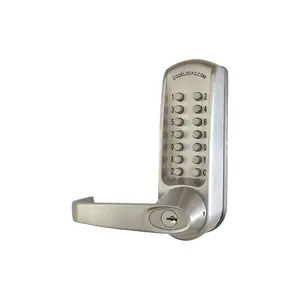 Codelocks CL600 Heavy-Duty Grade 2 Mechanical Combination Safety Lock - Optional Finish, 2 3/4 in Backset, Panic Access Kit Exit Trim, Combination Lock
