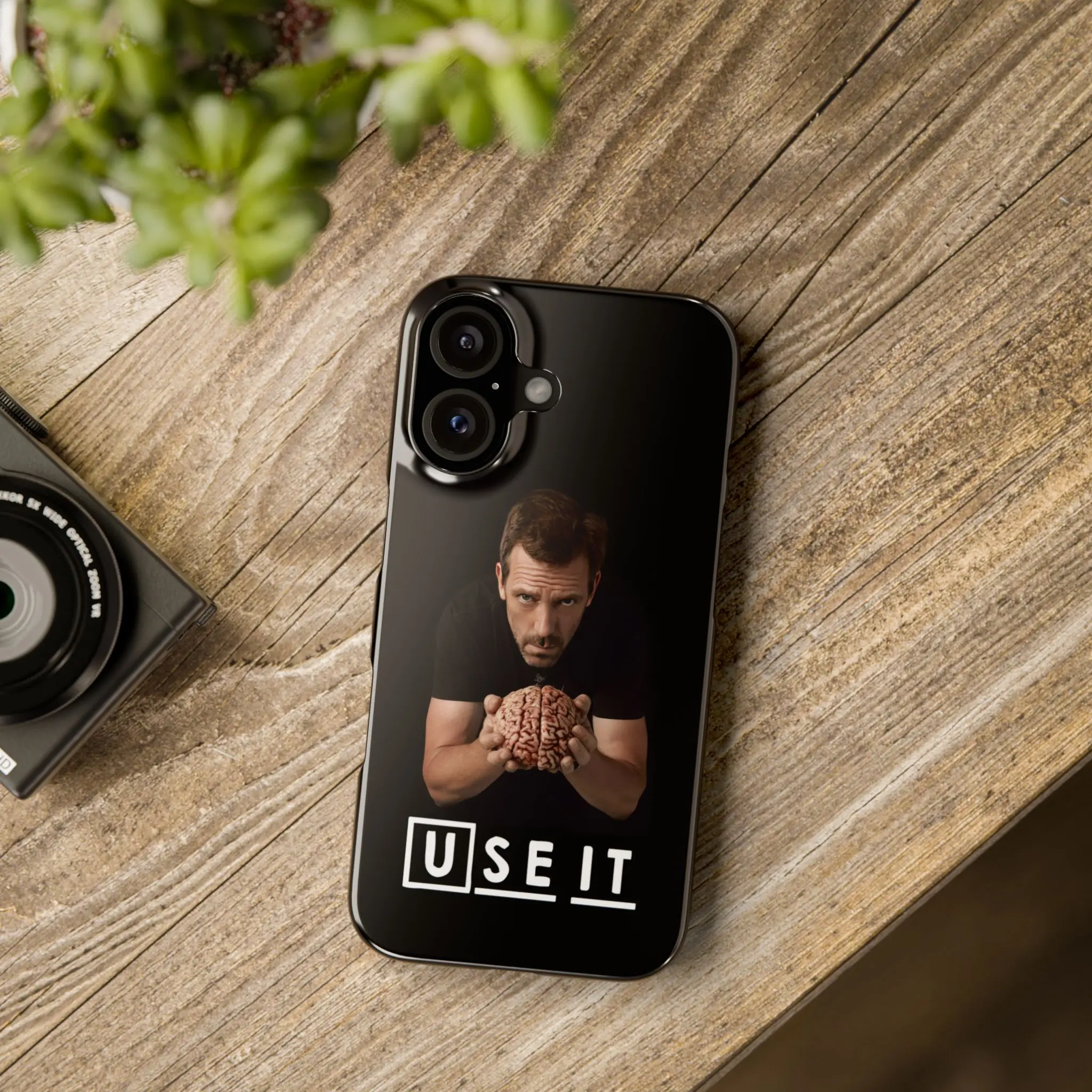 Dr House Use It Phone Case, Christmas Gift Idea, House M.D. Merch For Fans, iPhone Samsung Phone Case