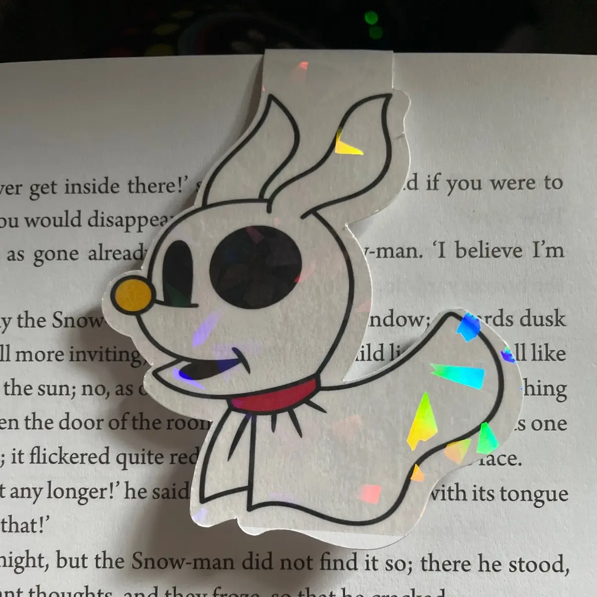 Zero magnetic bookmark