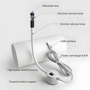 Magnetic Positioning Quilting Light for Sewing Machine, Adjustable Sewing Machine Laser Guide, Multi-mode Line/Cross/Dot Guiding Light for Different Sewing Tasks, Home Sewing Machine