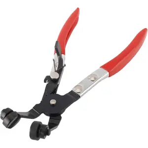 Auto  Tools Hose Clamp ClipTools,45? Angle Flat Belt Hose Clamp Pliers, Use in narrow locations for  Coolant  Oil Water Pipe Repair Tools (45? Angle-Bent Pliers)