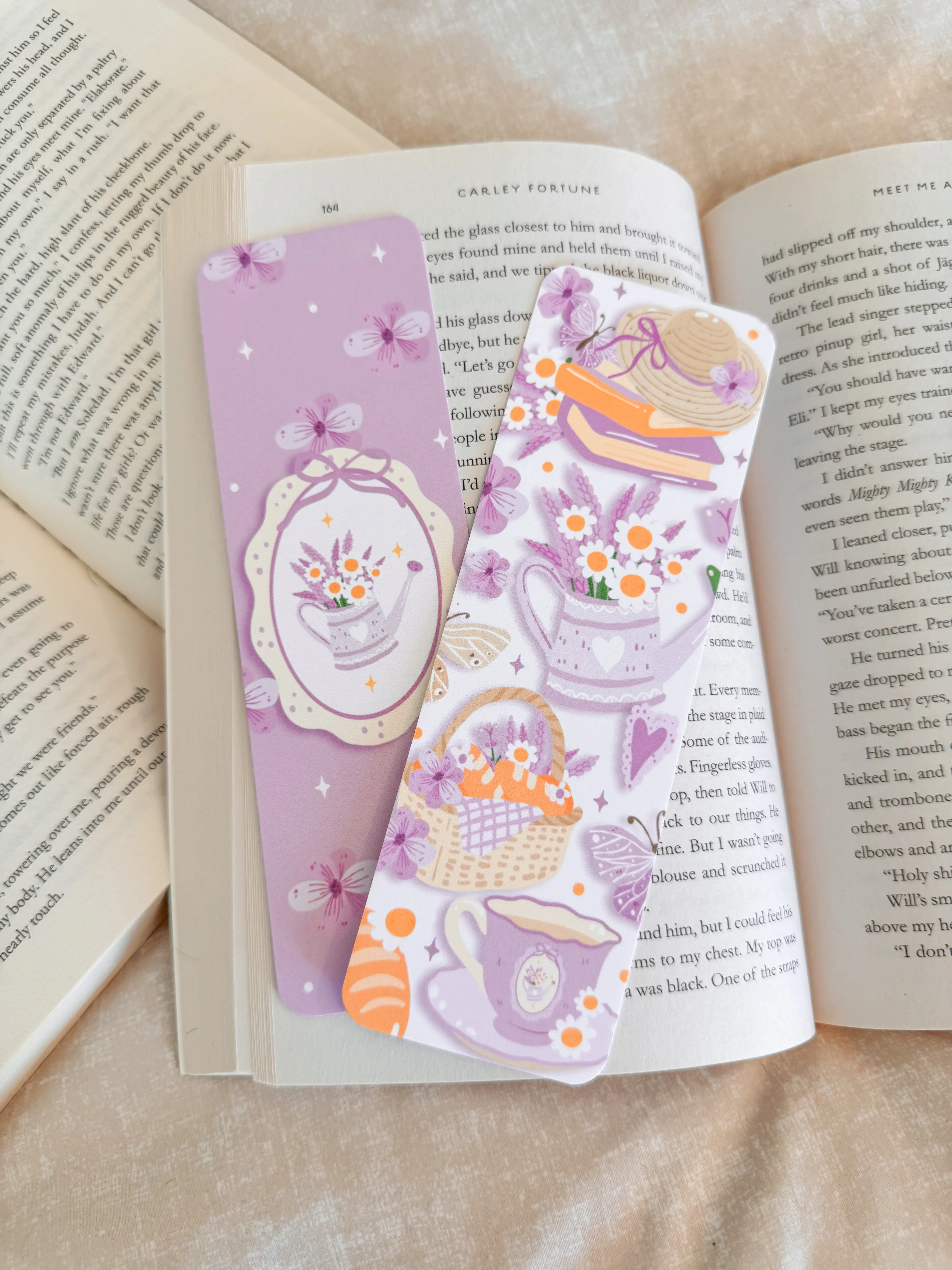 Gardening Bookmark, Gardener gift, Gardening Book, Floral Bookmark