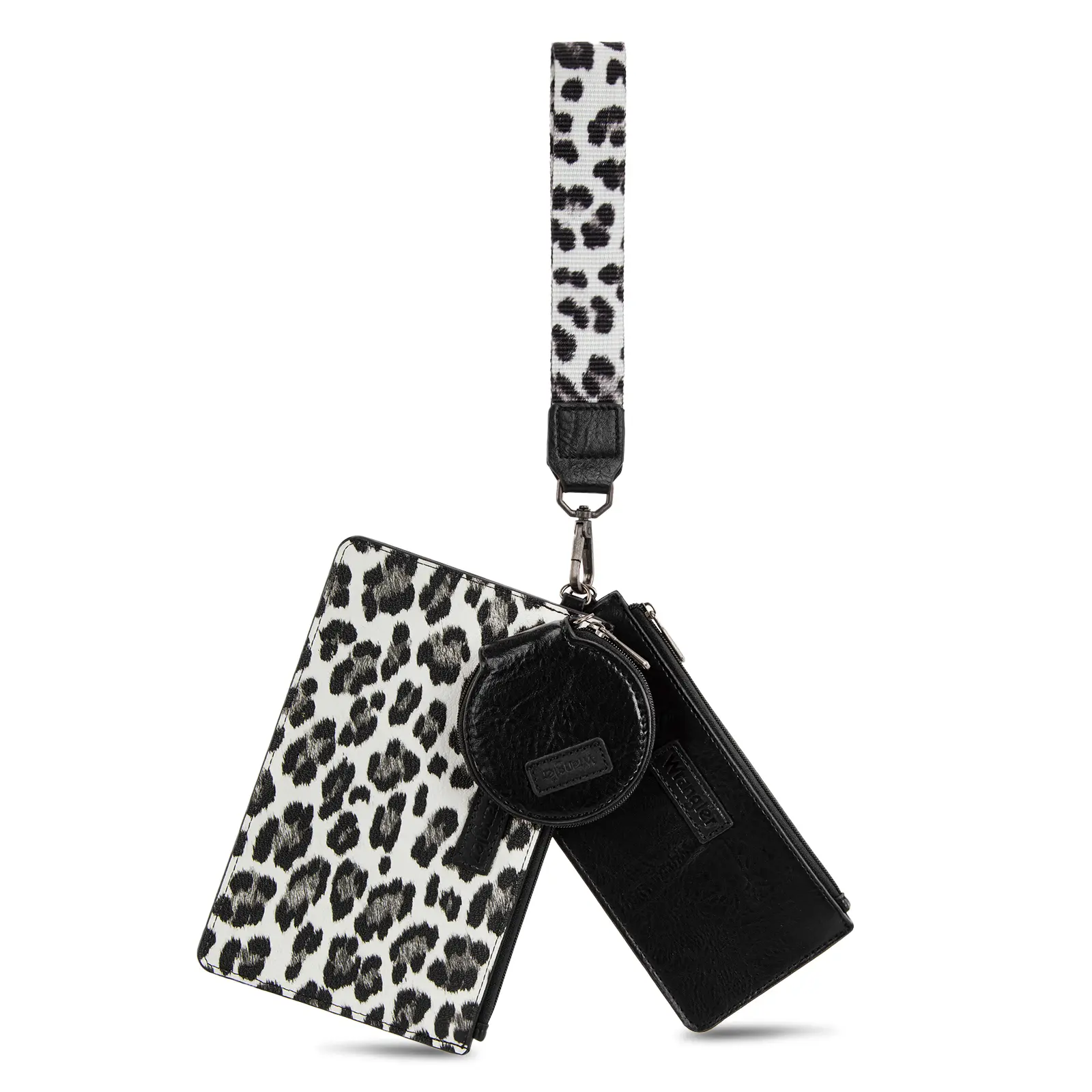 Wrangler Womens Wallet Western Wristlet for Women Large Rfid Wallet with Detachable Credit Card Holder Wrangler Womens Wallet Western Wristlet for Women Large Rfid Wallet with Detachable Credit Card Holder