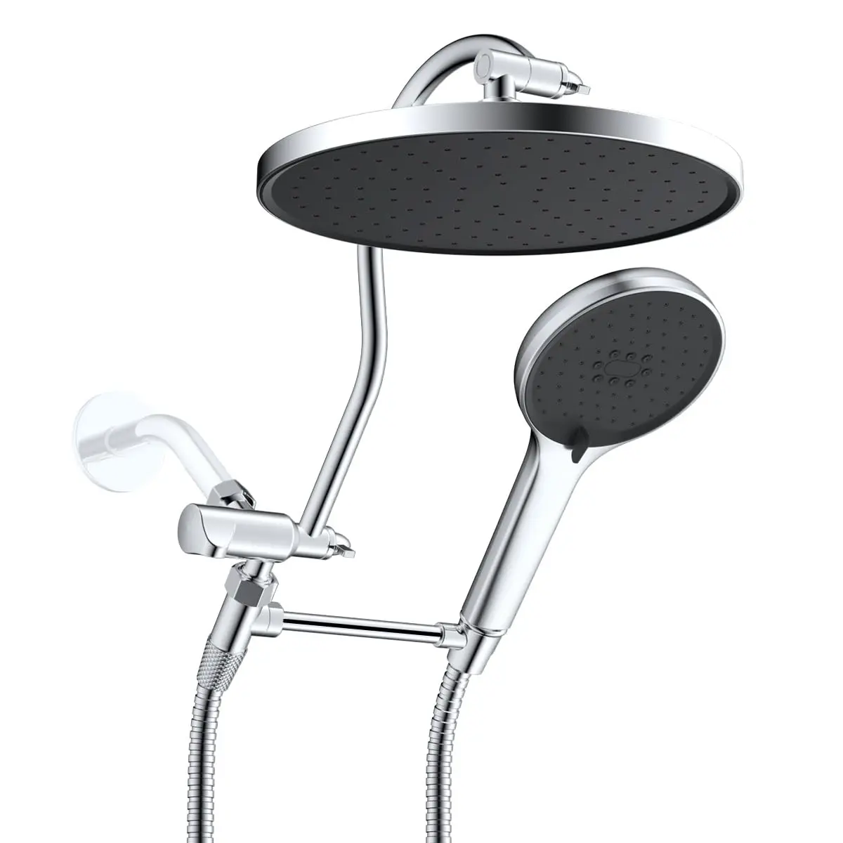 Round-10 Inch-Chrome