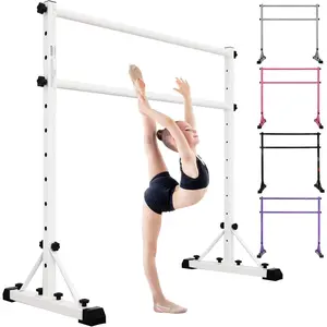 Adjustable ballet barre, portable dance bar, dance and balance training fitness equipment, ultra-stable balance training apparatus, weight capacity up to 250 lbs.