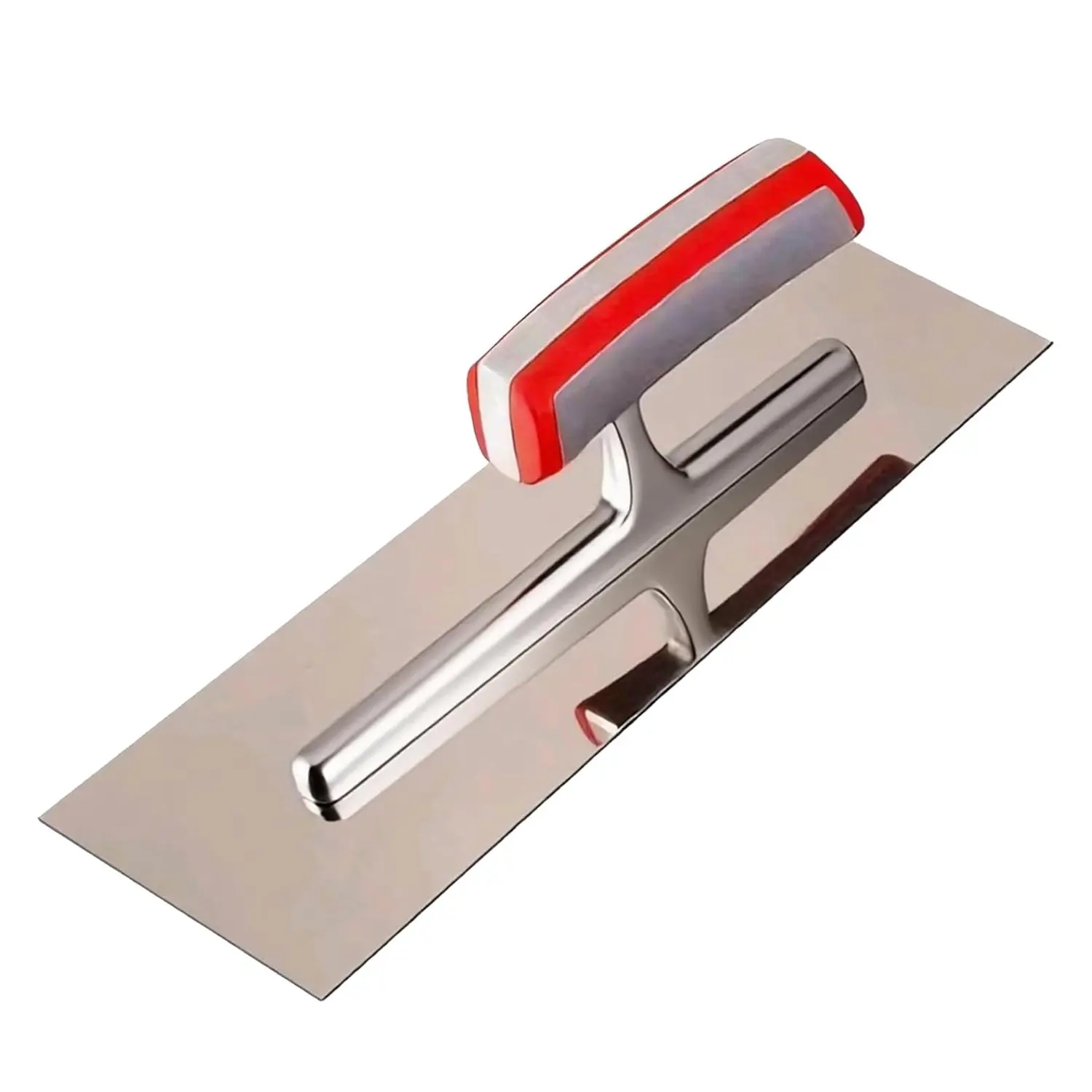 11.8x3.8 Inch Concrete Finishing Trowel, Premium Stainless Steel Masonry Tool, Ideal for Concrete,