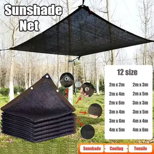 Breathable Sunshade Net for Outdoor Use, High-Density Mesh for Garden Protection, Durable UV Shield for Home and Yard