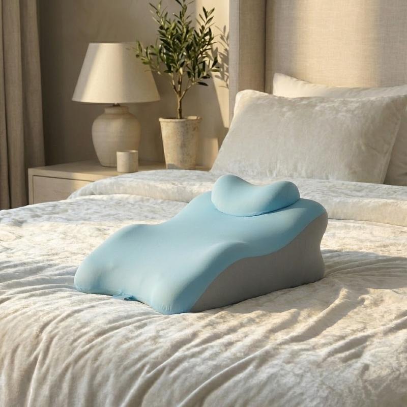 Memory Foam Pillow, Ergonomic Design, Versatile Used， for Neck, Back and Leg Support, Suitable for Face-Down Reading , Soft and Comfortable Fabric, Multi-Purpose, Removable, SleepingPillow Home, Sofa,Living Room,Bed,Valentine's Day