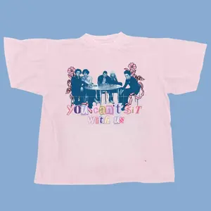 You Can't Sit With Us Tee / Twilight / Forks Washington / Edward Cullen / Mean Girls / La Push /y2k/ nostalgic/gifts for her/comfort colors - Cotton Crewneck, Womenswear, Casual