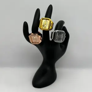 "mini Quartz" Watch Ring