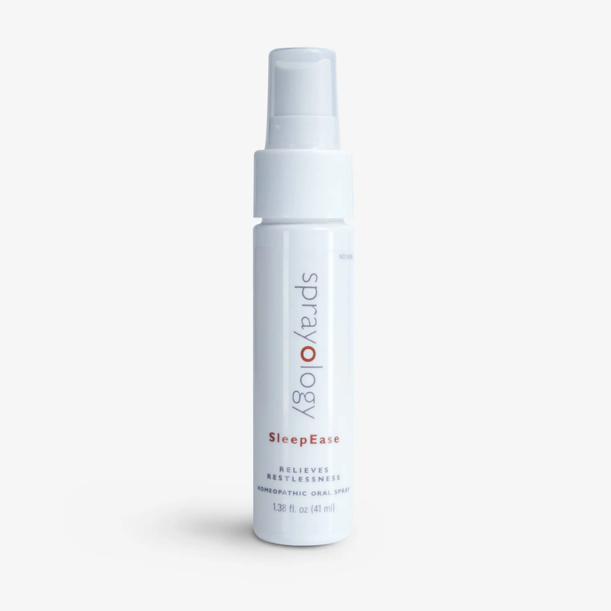SleepEase Spray by Sprayology: This spray relieves restlessness and insomnia symptoms such as wakefulness, anxiety, and caffeine sensitivity. Key actives include Passiflora. Use 2 sprays at bedtime and again as needed.