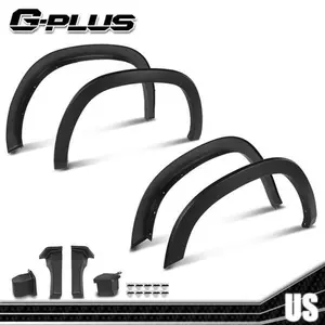 Fit For 19-24 Dodge Ram 1500 Factory Style Fender Flares w/ Mud Guard New