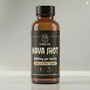 Kavaloa 2000mg Kava Shot Coconut-Vanilla Flavor