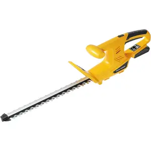 Hedge Trimmer Compatible with 20V MAX Battery(Tool Only), 18'' Hedge Trimmers, Lightweight Battery Powered Bush Trimmer for Yard,