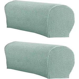 Set of 2 Sofa Armrest Cover, Soft Stretch Arm Cover for Recliners Sofas Chairs,Couch Furniture Armrest Protector Covers