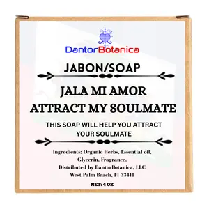 JALA MI AMOR -ATTRACT MY SOULMATE-  Spiritual Soap, Florida Water Soap- Jabon esoterico Magic Hoodoo voodoo Body Care Cleansing Fragrance Scent Gentle Gift Nourishing Vegan Cleanser Scented REVE D'OR BIEN ETRE Pompeia Mont Michel