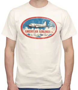 American Airlines Shuttle - Unisex Heavy Cotton Tee T-Shirt
