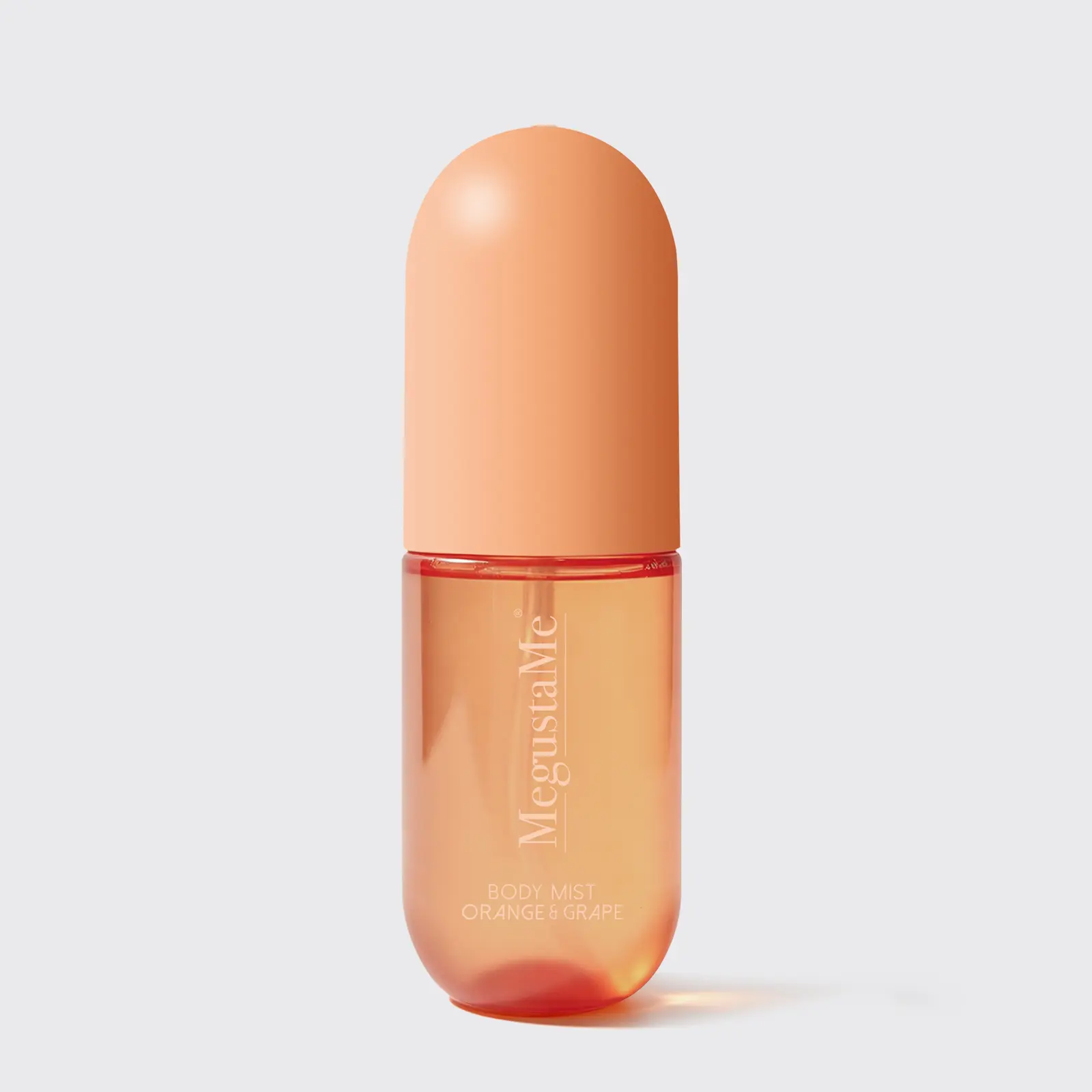 Body Mist Orange & Grape – Juicy Citrus-Fruity Scent, 4D Hyaluronic Acid Hydrating Fine Spray, Lasting Fragrance for Body & Hair, Paraben-Free, 3.4 Fl Oz