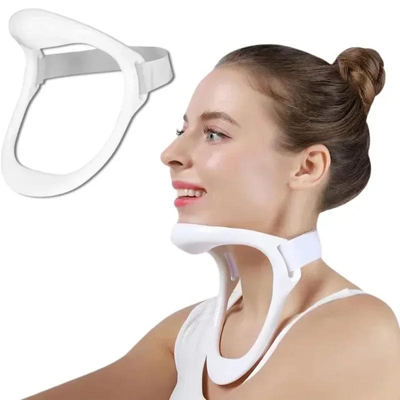 Adjustable Cervical Collar Neck Support Brace for Forward Head Posture Long Sitting Position Corrector Traction Device Comfortable Pain Relief Rehabilitation Robot Gloves Hand Hemiplegia Ergonomic Stroke Training Electric Exerciser Finger and Intensity