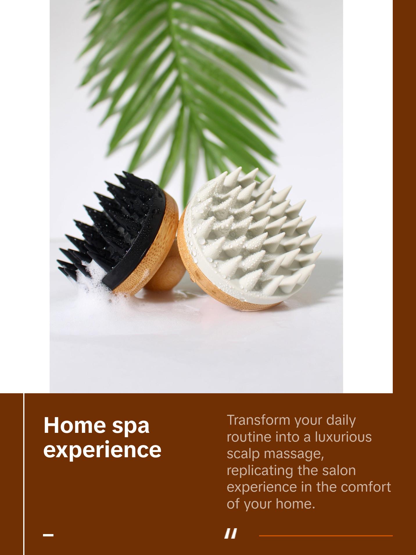 Bamboo Scalp Massager