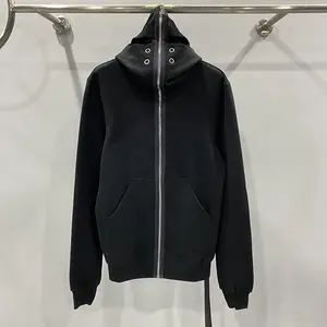 Men's 2025 Breathable Versatile Hooded Zipper Knitted Sweatshirt Long Sleeve Jacket