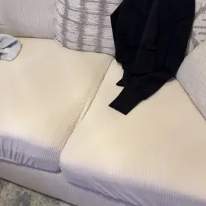 Solid Color Sofa Cover, Modern Non-Slip Dustproof Sofa Slipcover and Protector for Living Room, Home Decor