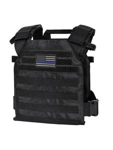 lightweight adjustable vest, training outdoor plate carrier with patch, casual zipper chest bag for outdoor sports, fashion vest bag for daily used
