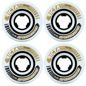 Ricta Wheels 52mm Speedrings Slim 99A White/Gold