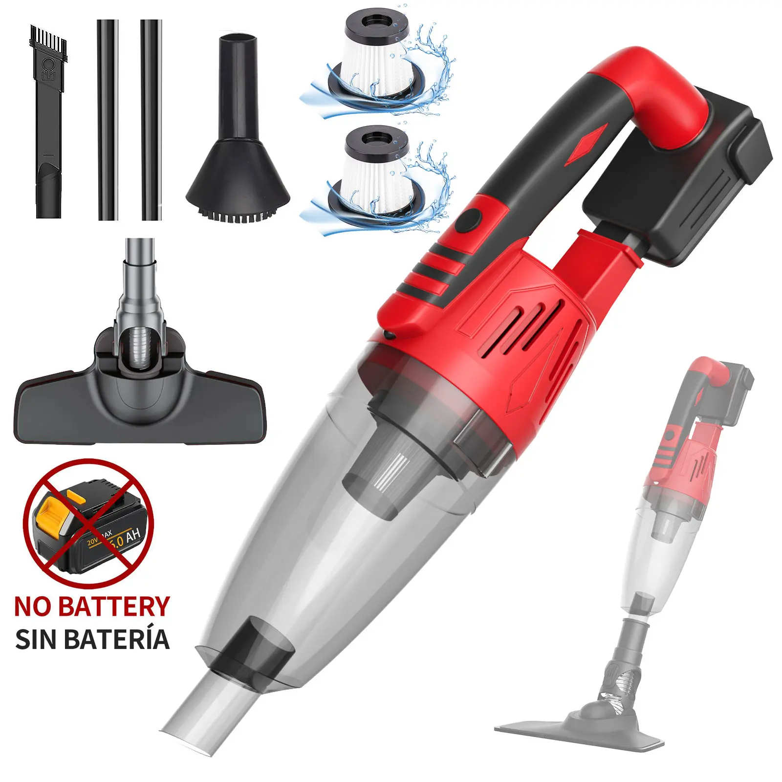 (without battery)  For Mliwaukee