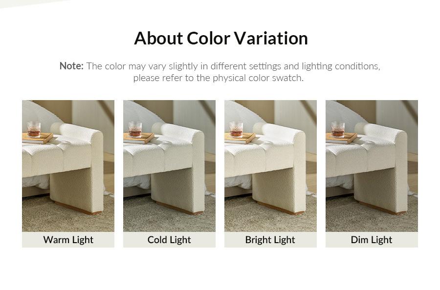 Hulala Jonas Contemporary Mudroom Bench with Unique Piano Key Accents, Sturdy Rubber Wood Legs, Thick Padded Cushion, Modern Design & Entryway Fit, Footstool