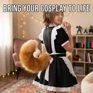 Party Accessories & Cosplay Costumes Motorized Moving Props Anime Voice Activated Remote Operated Conventions Realistic Electric Swinging Random Motion Rechargeable Movable Prop Accessories