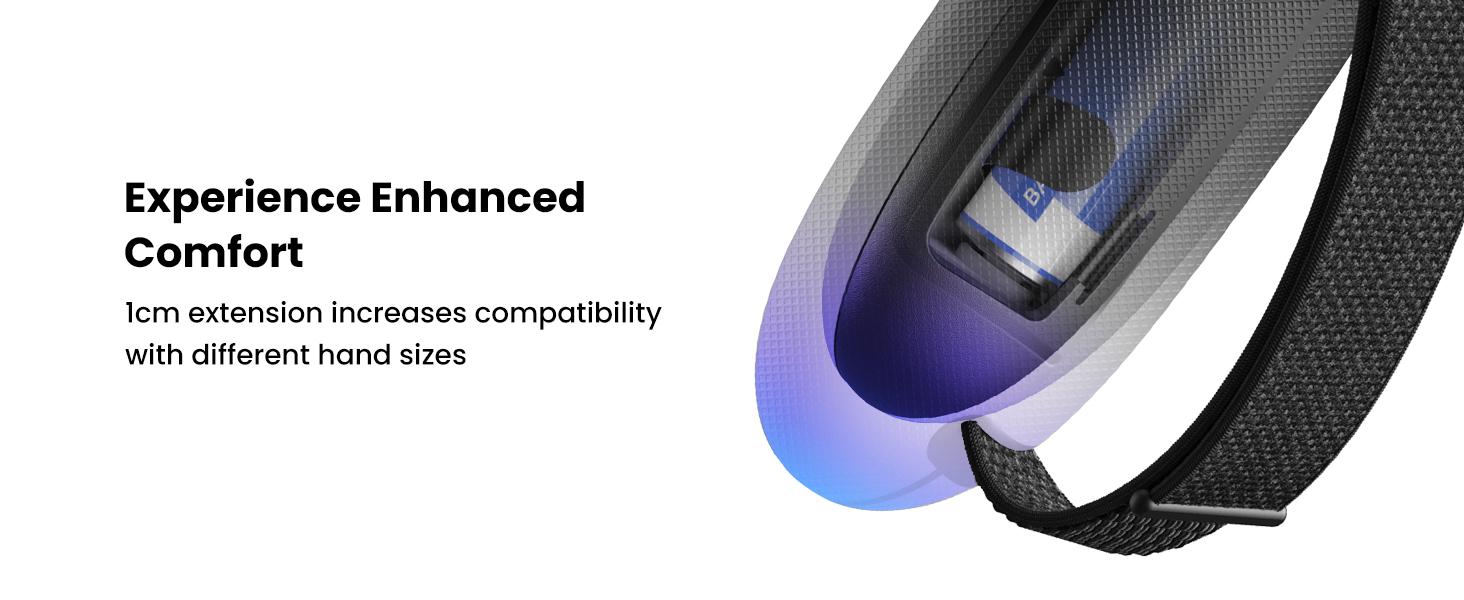 KIWI design Upgraded Controller Grips Protector Compatible with Oculus/Meta Quest 3/3S, Non-Slip Handle Cover with Battery Opening, Accessories Made for Meta