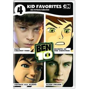 4 Kid Favorites: Ben 10 Movie Collection  [DVD Video Disc] Boxed Set, Full Frame