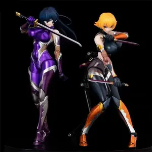 Ming Er Wu Taimanin Igawa Asagi Action Figure with Bonus, Articulated Joints, Interchangeable Parts, Anime Model Collectible Toy