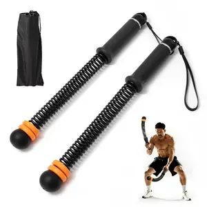 TOUSAINS New Upgraded Weighted Cordless Battle Rope – Portable Ropeless Fitness Machine for Home Exercise, Quiet Battle Rope Trainer for Women & Men, Indoor & Outdoor Workout