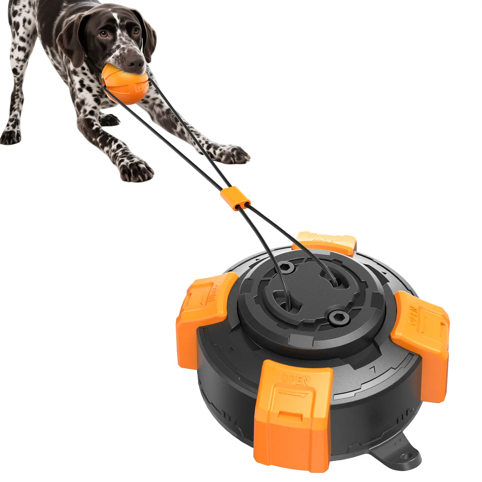 Interactive Dog Toys Tug of War,Dog Mental Stimulation Toys,Upgraded Strong Suction Cup Dog Toy for Boredom to Keep Them Busy,Dog Puzzle Ball for Small Medium Dogs